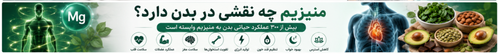 منیزیم چه نقشی در بدن دارد؟ 