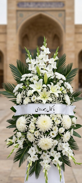 تاج گل تسلیت